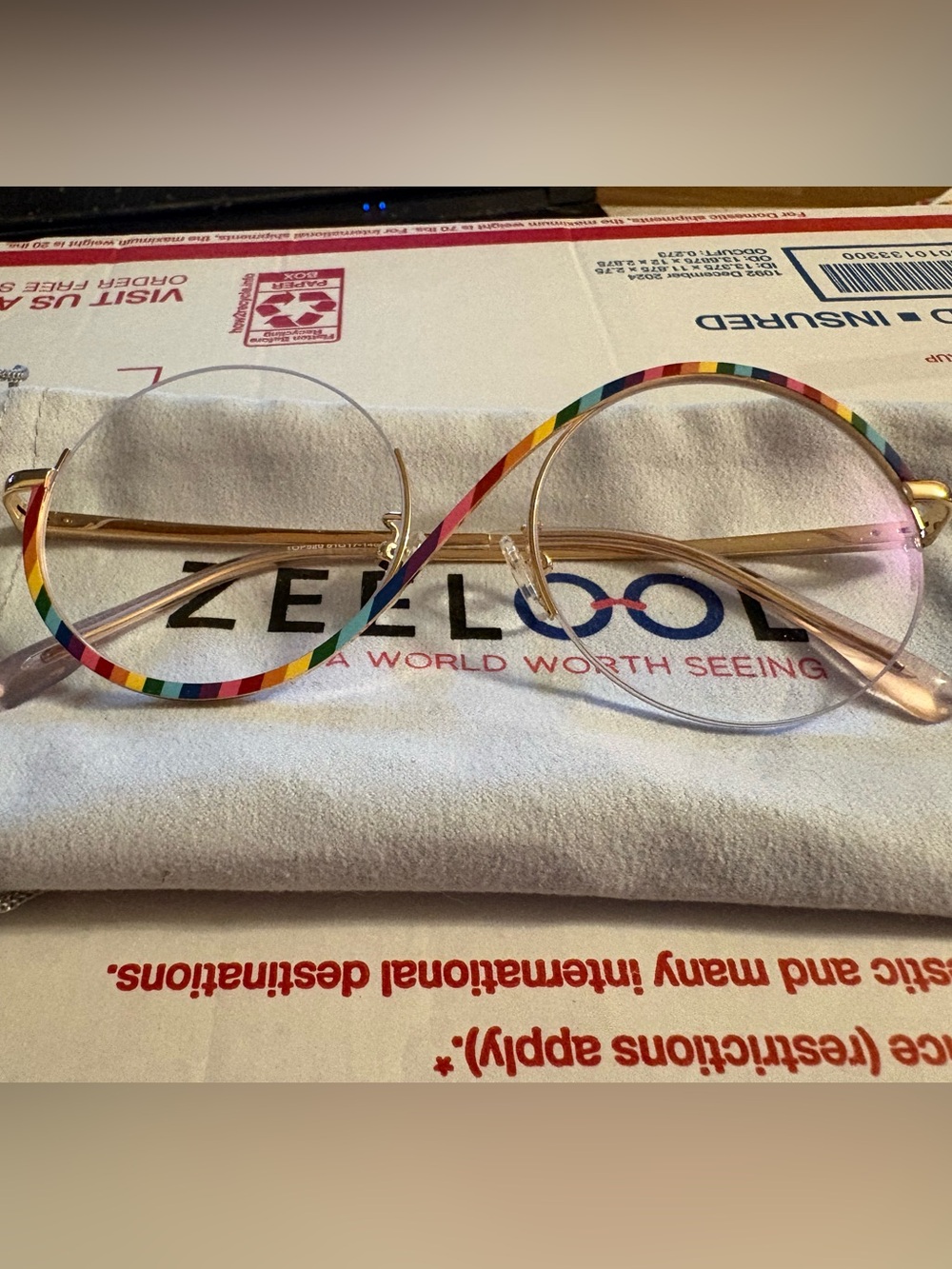 Zeelool flozif glasses
